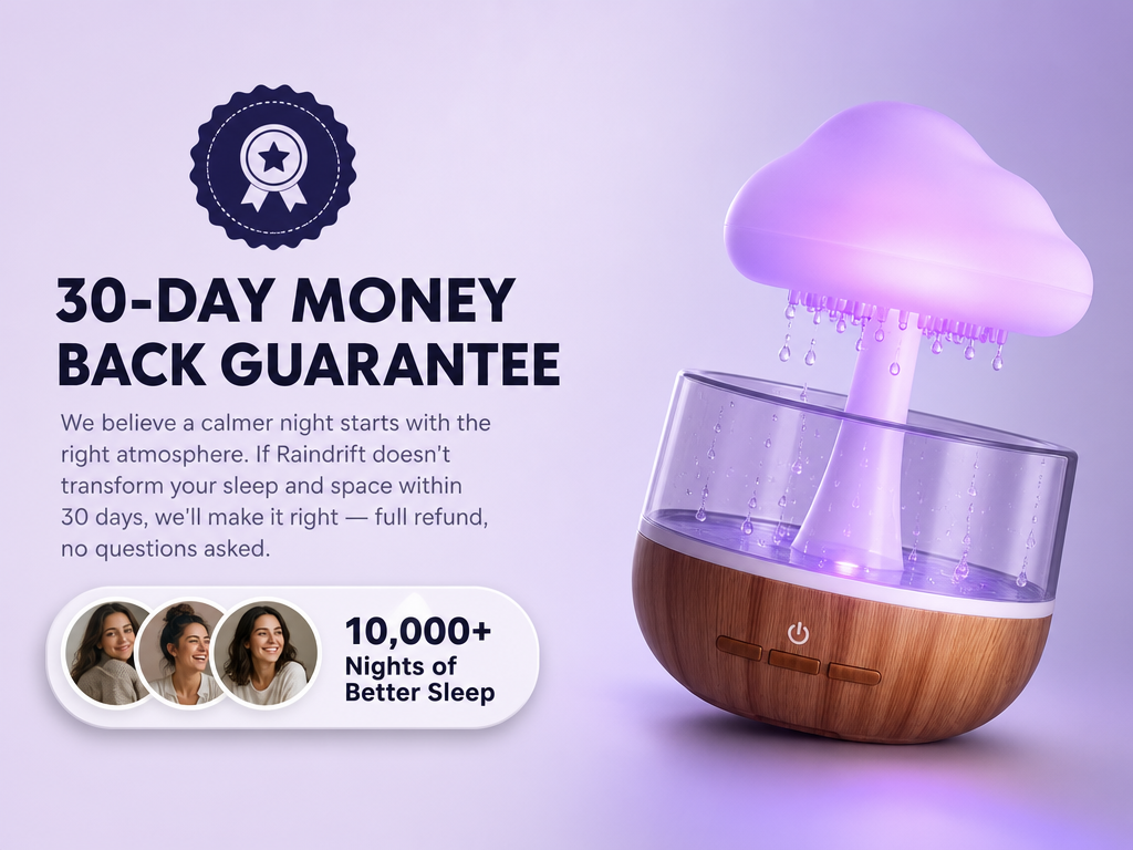 Mushroom Cloud Rain Lamp
